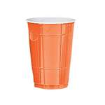 ORANGE 16OZ CUP PARTY PACK - 50CT