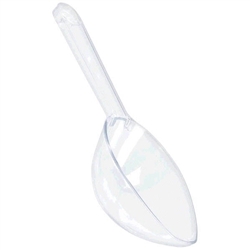 Clear Plastic Scoop