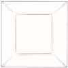 Square Clear Dinner Plastic Plates