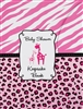 Pink Baby Shower Keepsake Book