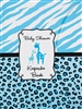 Blue Baby Shower Keepsake Book