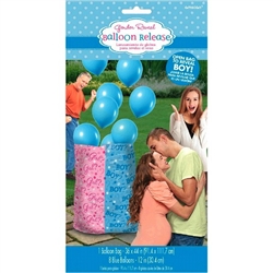 Gender Reveal Balloon Sack Boy