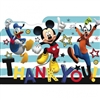 Mickey Mouse On The Go Thank You Notes