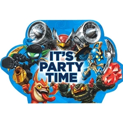 Swashbuckling Skylanders Party Invitations