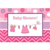Shower with Love Girl Invitations