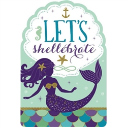 Mermaid Wishes Invitations