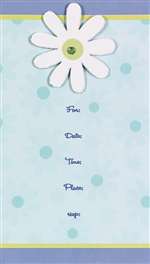 POP DAISY FILL IN INVITES