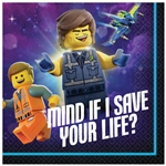 Lego Movie 2 Beverage Napkins