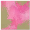 Pink Brushstroke Beverage Napkins