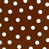 BROWN POLKA DOT BEVERAGE NAPKINS