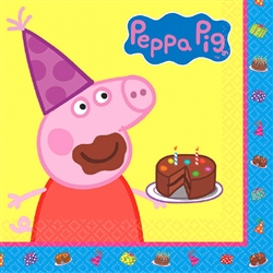 Peppa Pig Luncheon Napkins