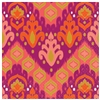 Orange Ikat Luncheon Napkins