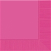 BRIGHT PINK DINNER NAPKINS