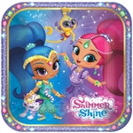 Shimmer And Shine 7 Inch Dessert Plates