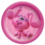 Blue's Clues 7 Inch Magenta Plates