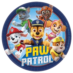 Paw Patrol Adventures 7 Inch Round Plates