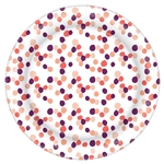 Pantoneâ„¢ Confetti Round Plates, 6 3/4"