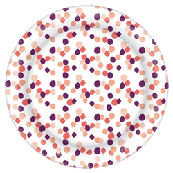 Pantoneâ„¢ Confetti Round Plates, 6 3/4"