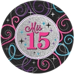 Mis Quince Prismatic Plates (9 in)