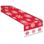 Snowflake Fabric Table Runner