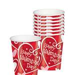 BE MINE 9 OZ CUPS