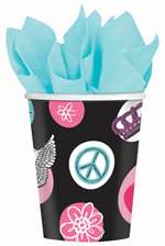 Rocker Princess 9oz Cups