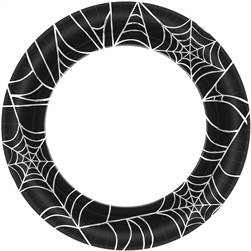 Spider Web Circle Plates