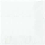 WHITE 50CT DINNER NAPKINS