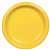 YELLOW SUNSHINE 7  PLASTIC PLATES PARTY PACK - 50CT