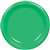 GREEN 10in. PLASTIC PLATE PARTY PACK - 50CT