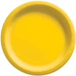 Yellow Sunshine 6.75in  Paper Plates Party Pack - 50 Count