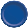 Royal Blue 6 3/4 Inch Paper Plates Party Pack - 50 Count