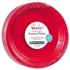 Red Dessert Paper Plates 6.75in.  - 20 Count