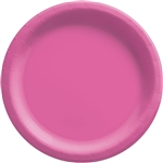 Bright Pink 8.5"  Paper Plates
