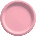 New Pink Luncheon Paper Plates 8.5" - 20 Ct