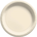 Ivory Luncheon Paper Plates 8.5" - 20 Ct