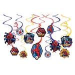 Spider-Man Webbed Wonder Spiral Hanging Decorations