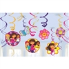 Dora & Friends Swirl Decorations