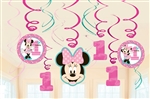 Minnie's Fun to Be One Swirls Decorations