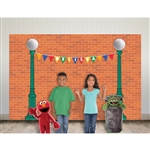 Sesame Street Photo Backdrop Decoration Kit