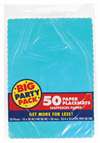 CARRIBEAN BLUE PAPER PLACEMATS 50 COUNT