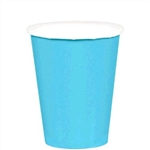 CARRIBEAN BLUE 9OZ PAPER CUPS