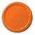 Orange Dinner Paper Plates 10 inch - 20 Count