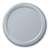 SILVER DINNER PAPER PLATES 10.5in