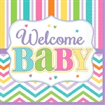 Welcome Baby Bev Napkins