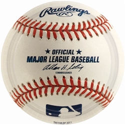 Rawlings MLB Basesball 9 inch Plates