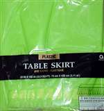 KIWI TABLESKIRT PLASTIC