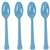 PASTEL BLUE SPOONS 48CT