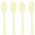 IVORY SPOONS HEAVYWEIGHT-48 CT