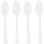 CLEAR SPOONS HEAVYWEIGHT-48 CT